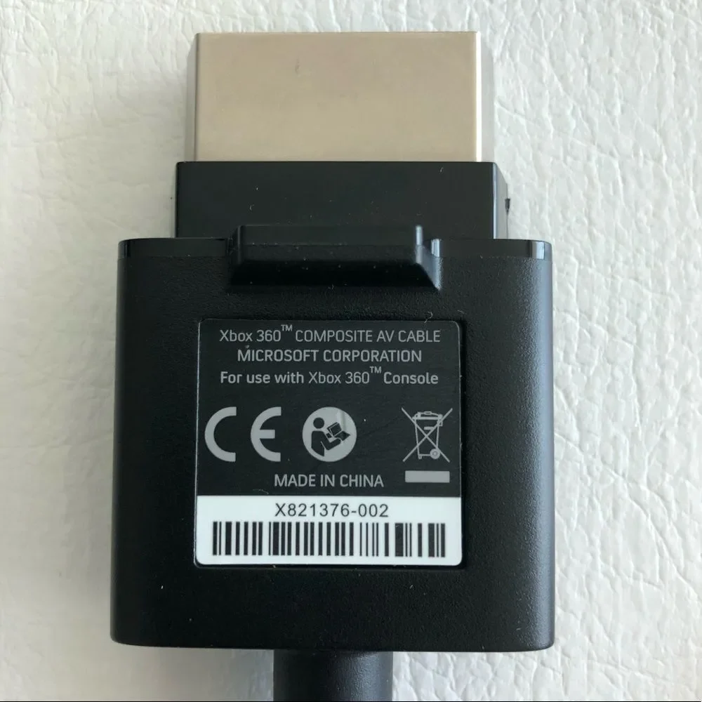 Xbox 360 Microsoft Composite Audio/Video Cable